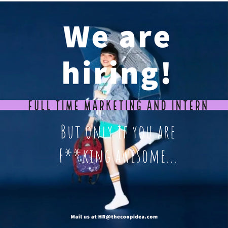 WE ARE HIRING~ YAHHHHHH