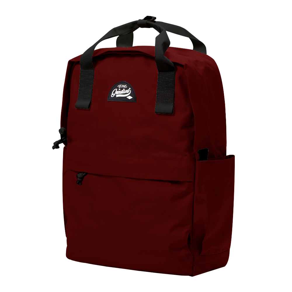 CARA 15.6” Backpack in ADVENTURE Dark Red with Coin Pouch