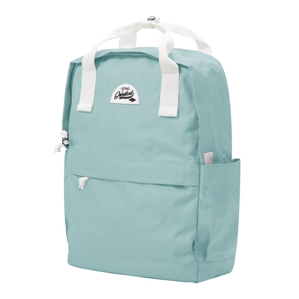 CARA 15.6” Backpack in DREAMY Light Blue with Coin Pouch