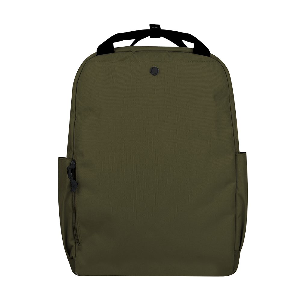 CARA 15.6” Backpack in ADVENTURE Army Green with Coin Pouch