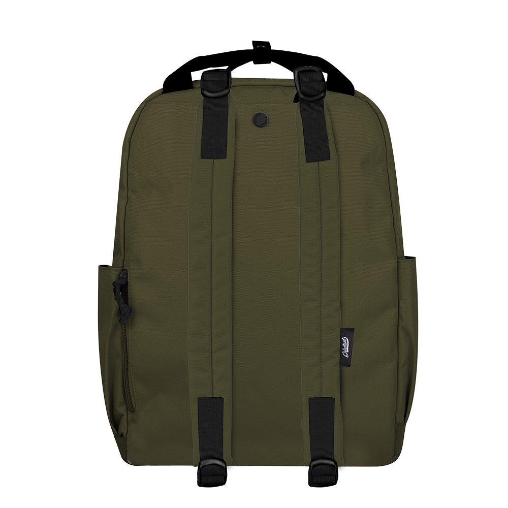 CARA 15.6" BACKPACK - ADVENTURE ARMY GREEN EDITION