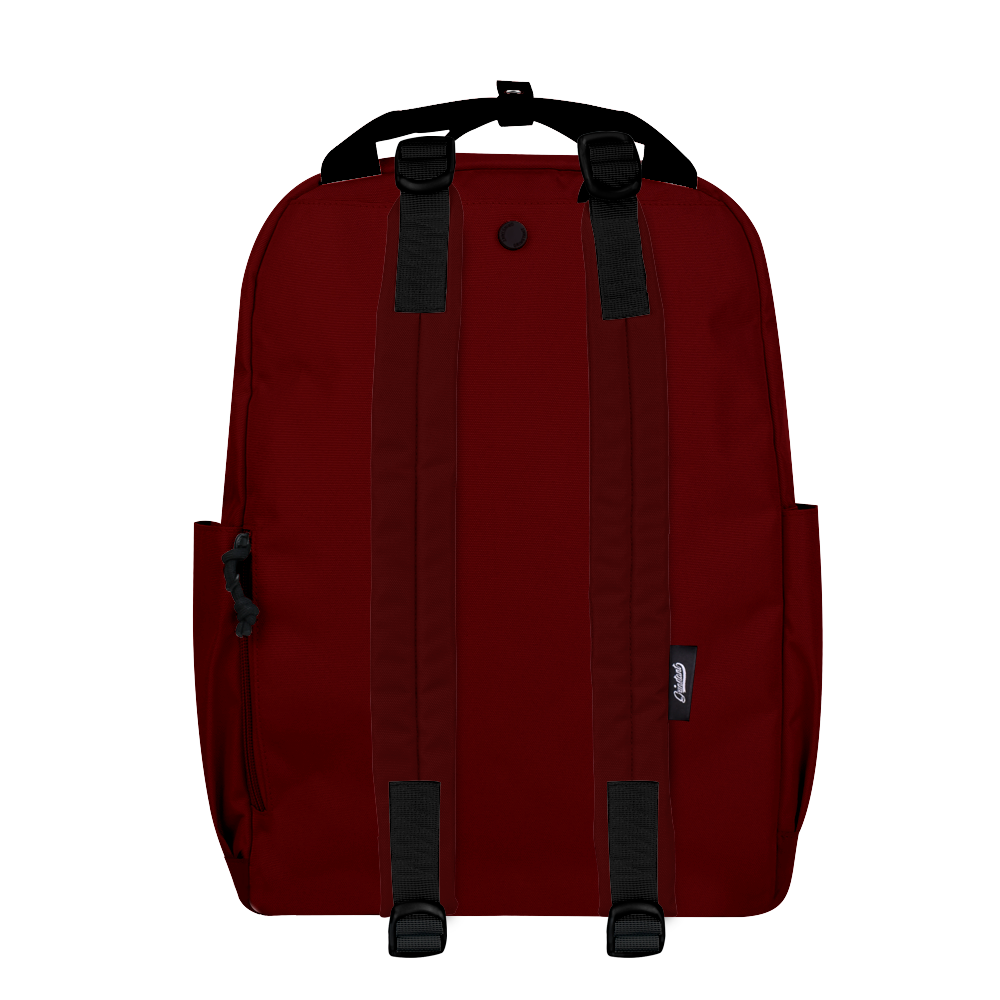 CARA 15.6" BACKPACK - ADVENTURE DARK RED EDITION