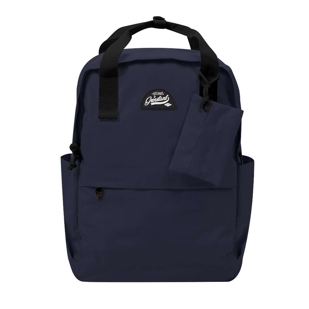 CARA 15.6” Backpack in ADVENTURE Navy Blue with Coin Pouch