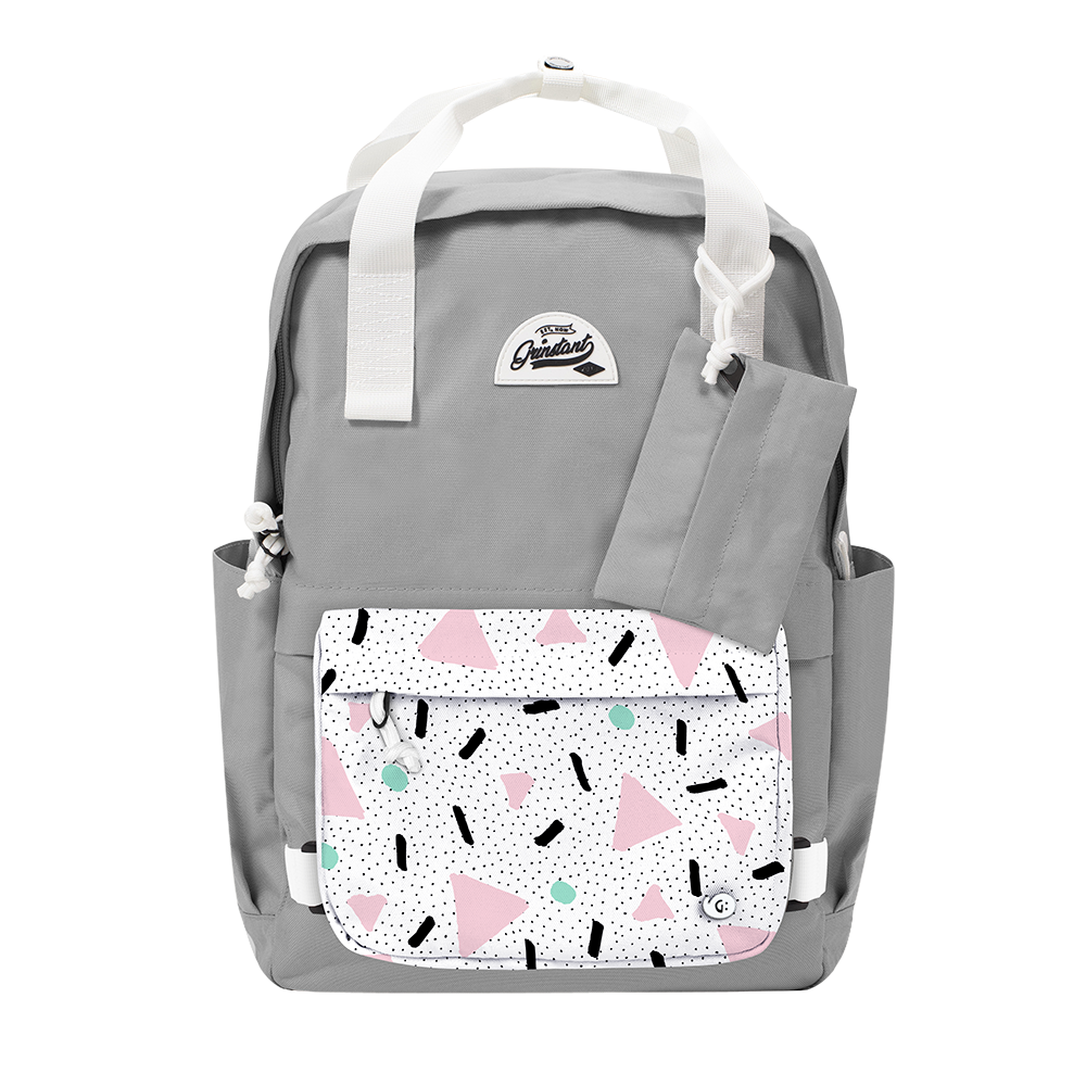 CARA 15.6" BACKPACK - DREAMY LIGHT GREY EDITION