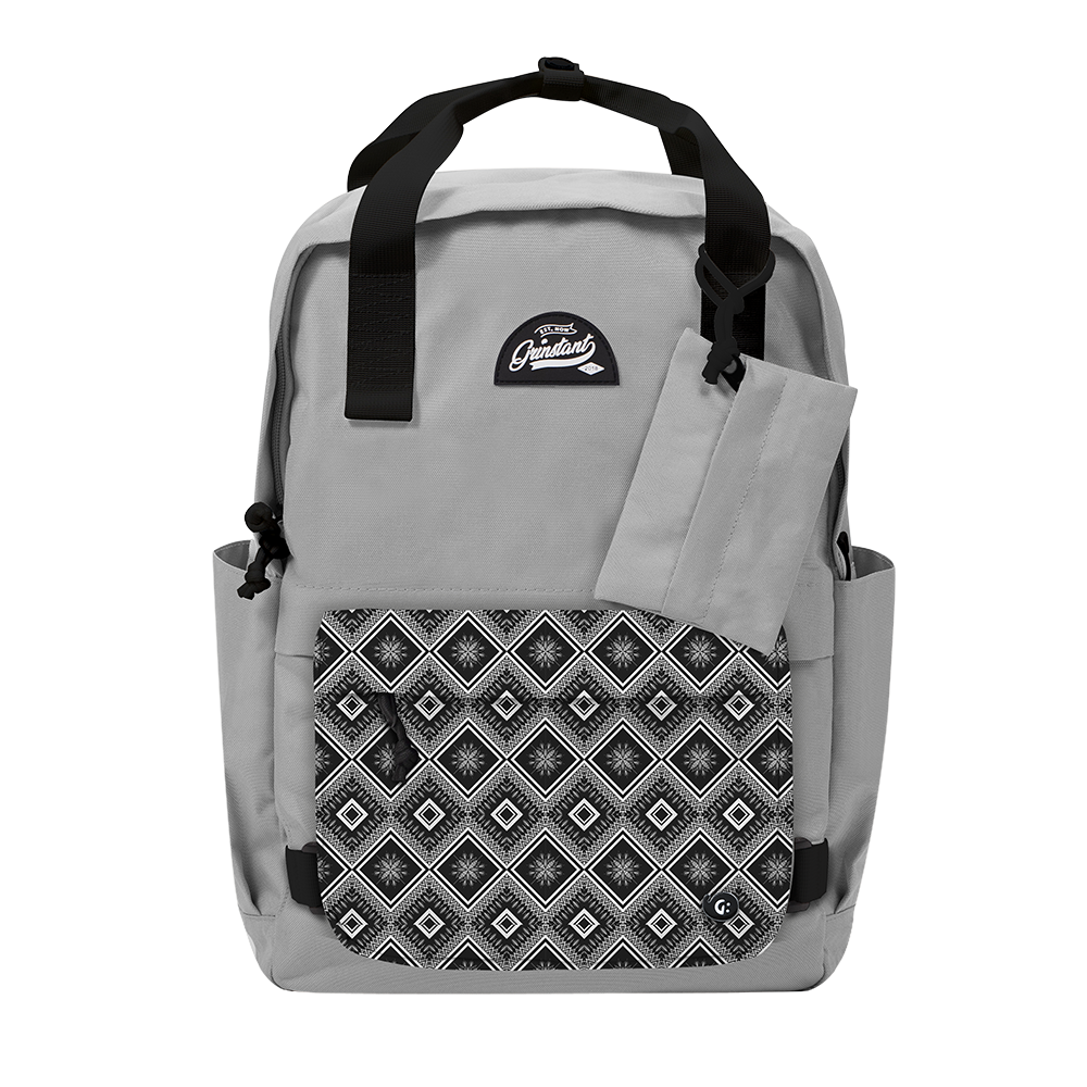 CARA 15.6" BACKPACK - MONO GREY EDITION