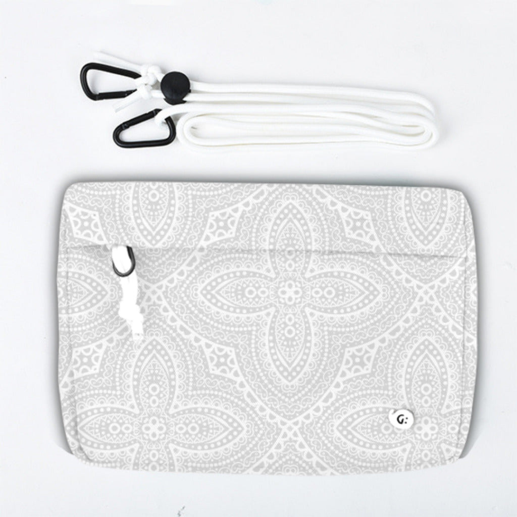 DREAMY White Mandala Multi-Purpose Bag