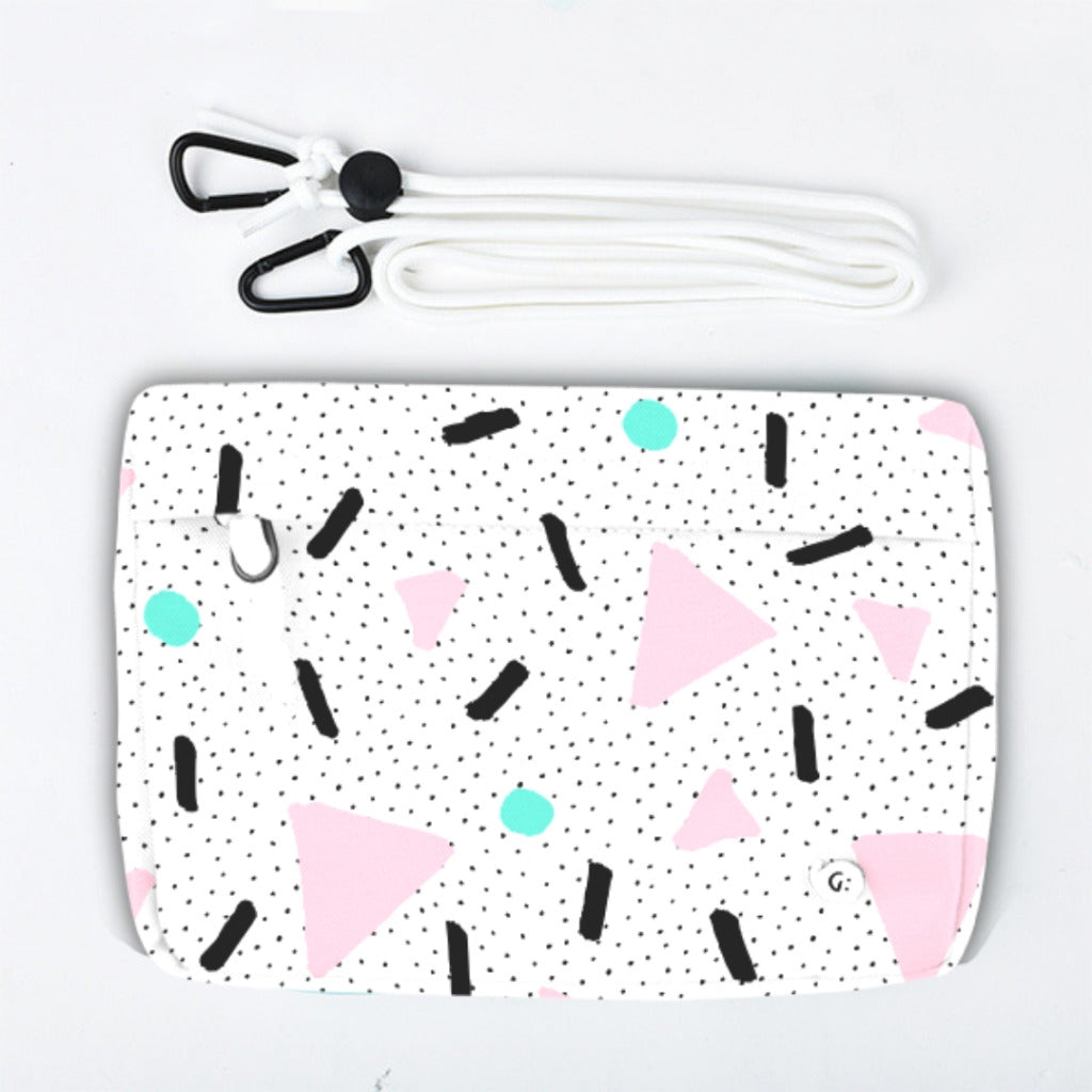 DREAMY Pink Triangle Multi-Purpose Bag