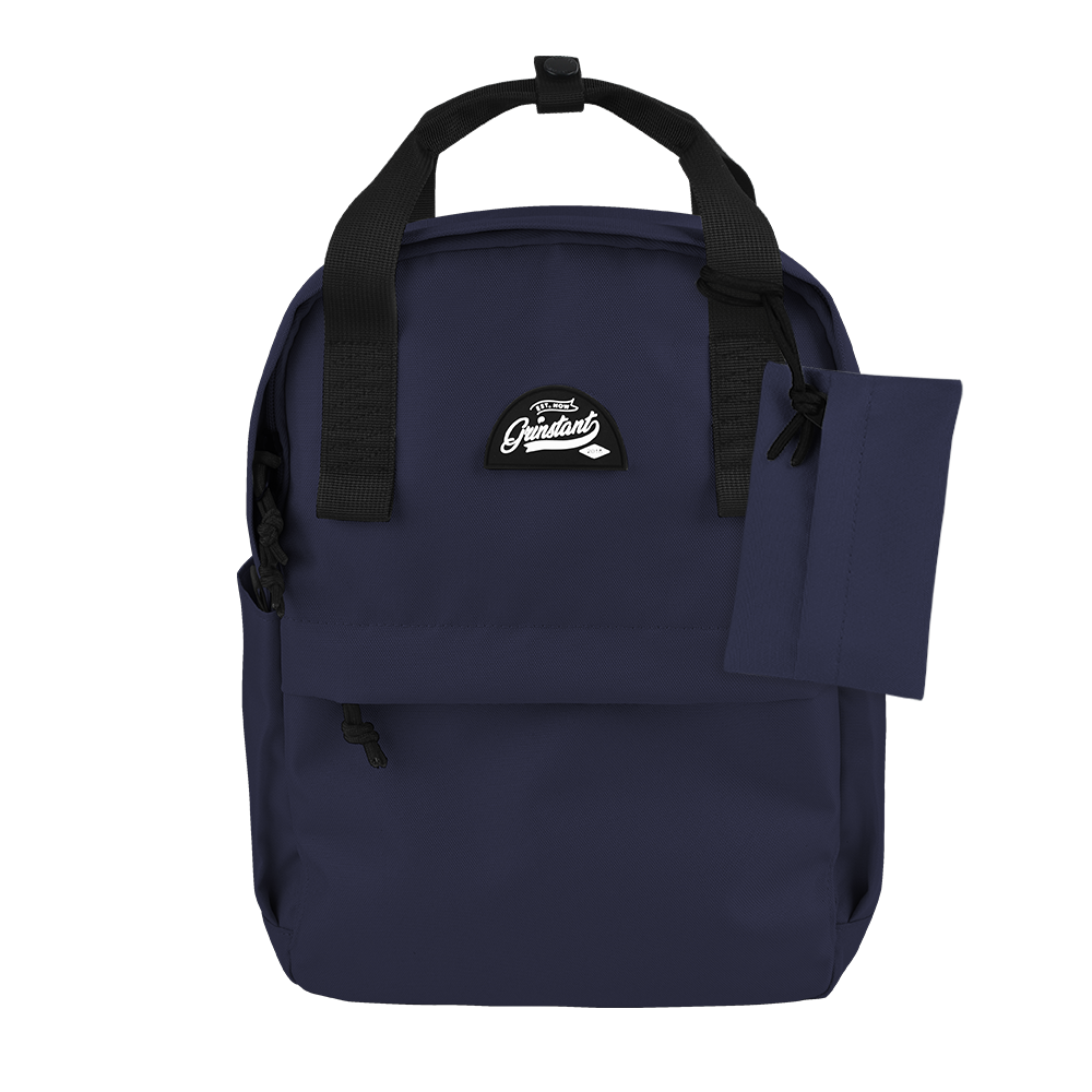 CARA 13" Backpack in ADVENTURE Navy Blue with Coin Pouch