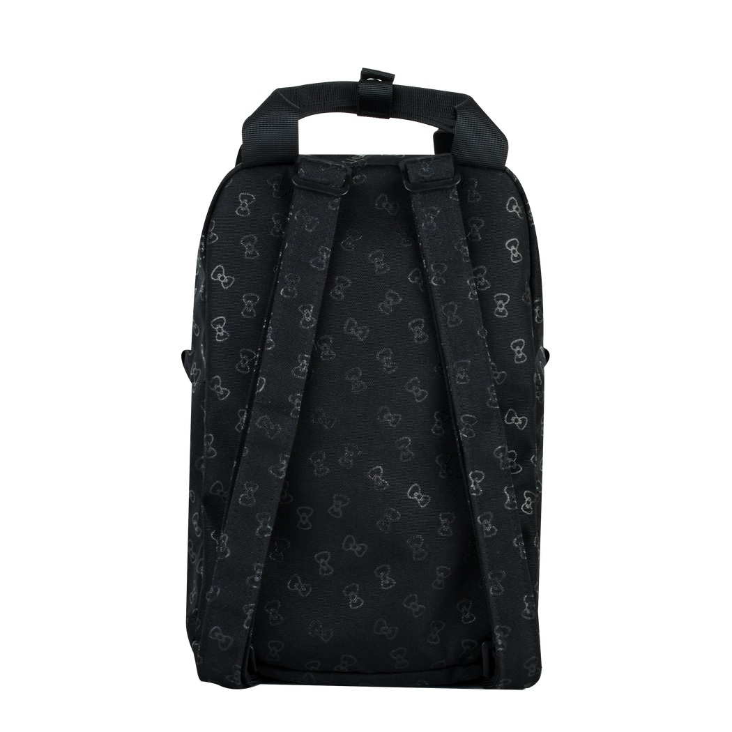 Sanrio Edition - CARA 9.7" Mini Backpack in Hello Kitty Black Overprint