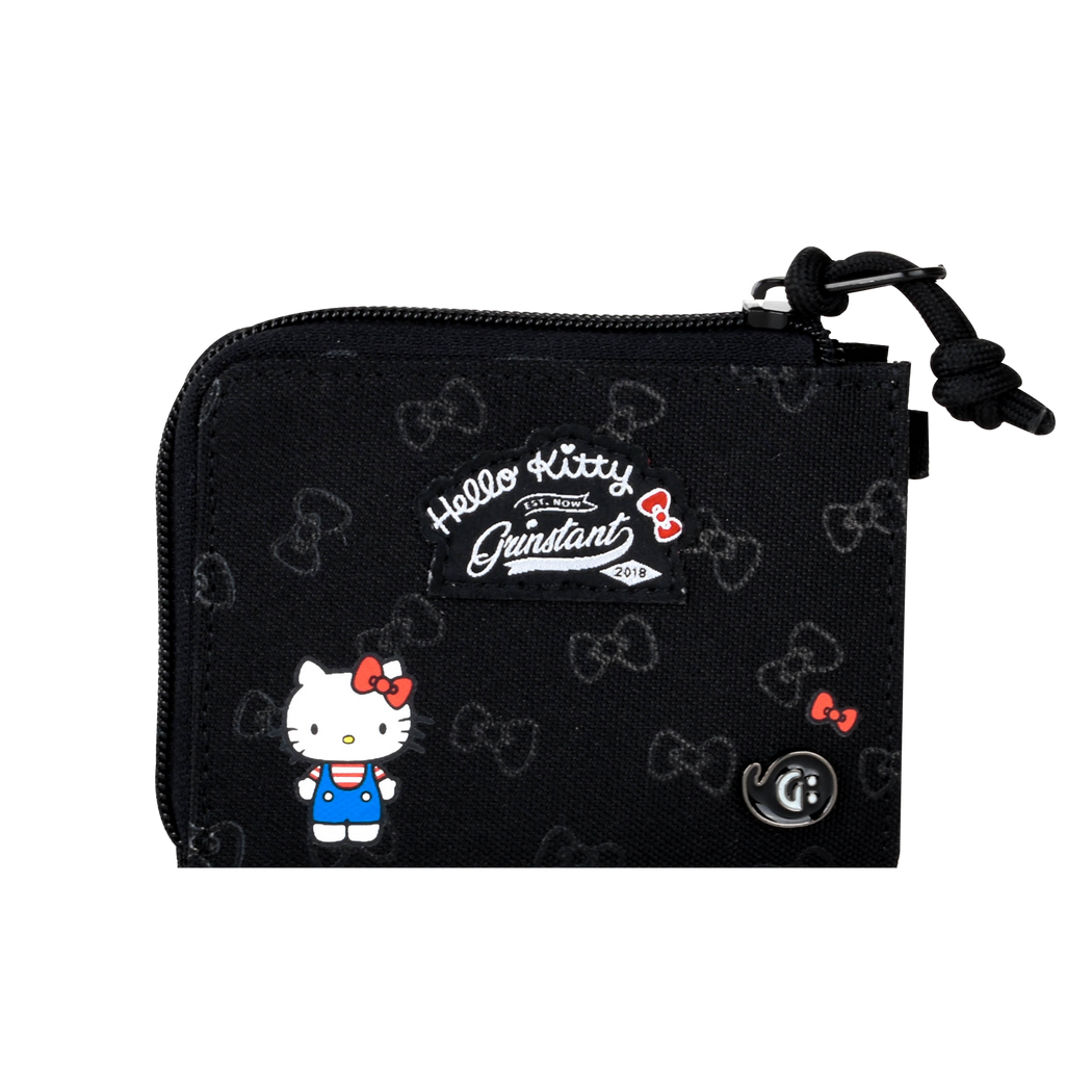 Sanrio Edition - CARA Coins Wallet in Hello Kitty Black Overprint