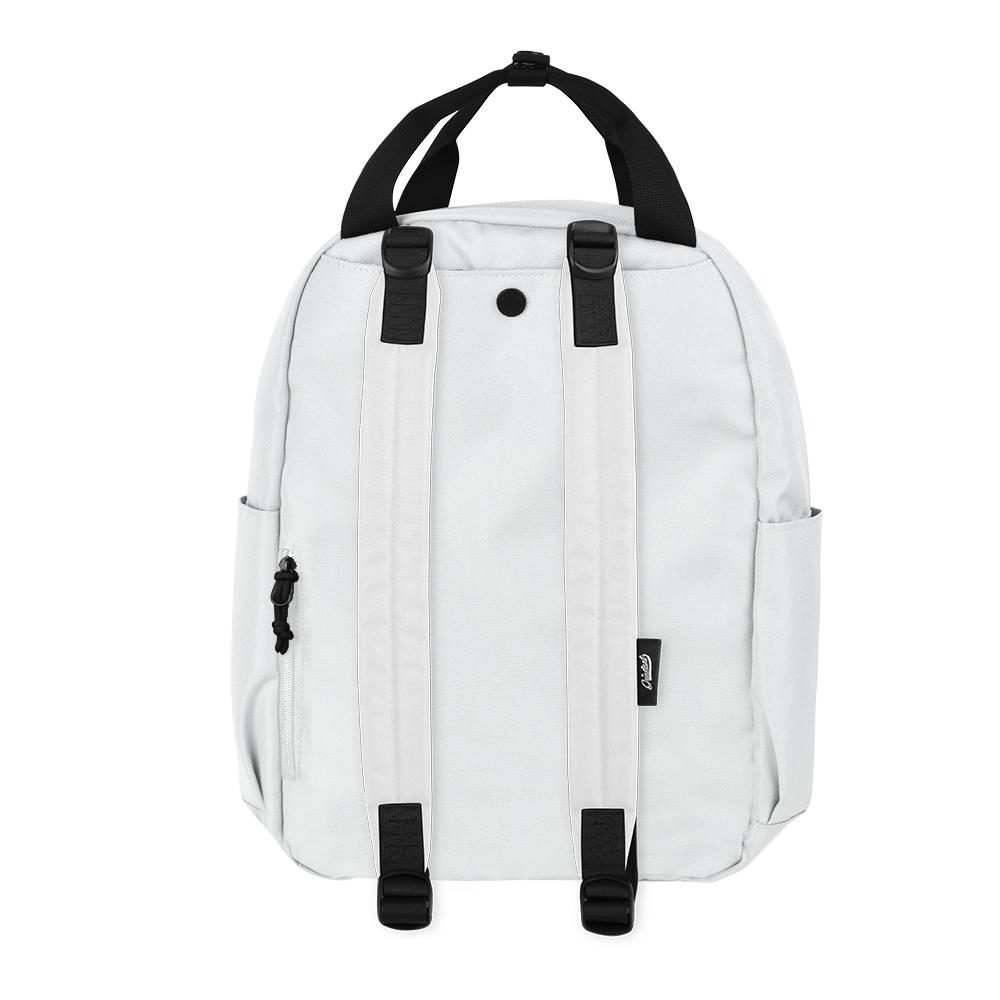 CARA 13" BACKPACK - MONO WHITE EDITION