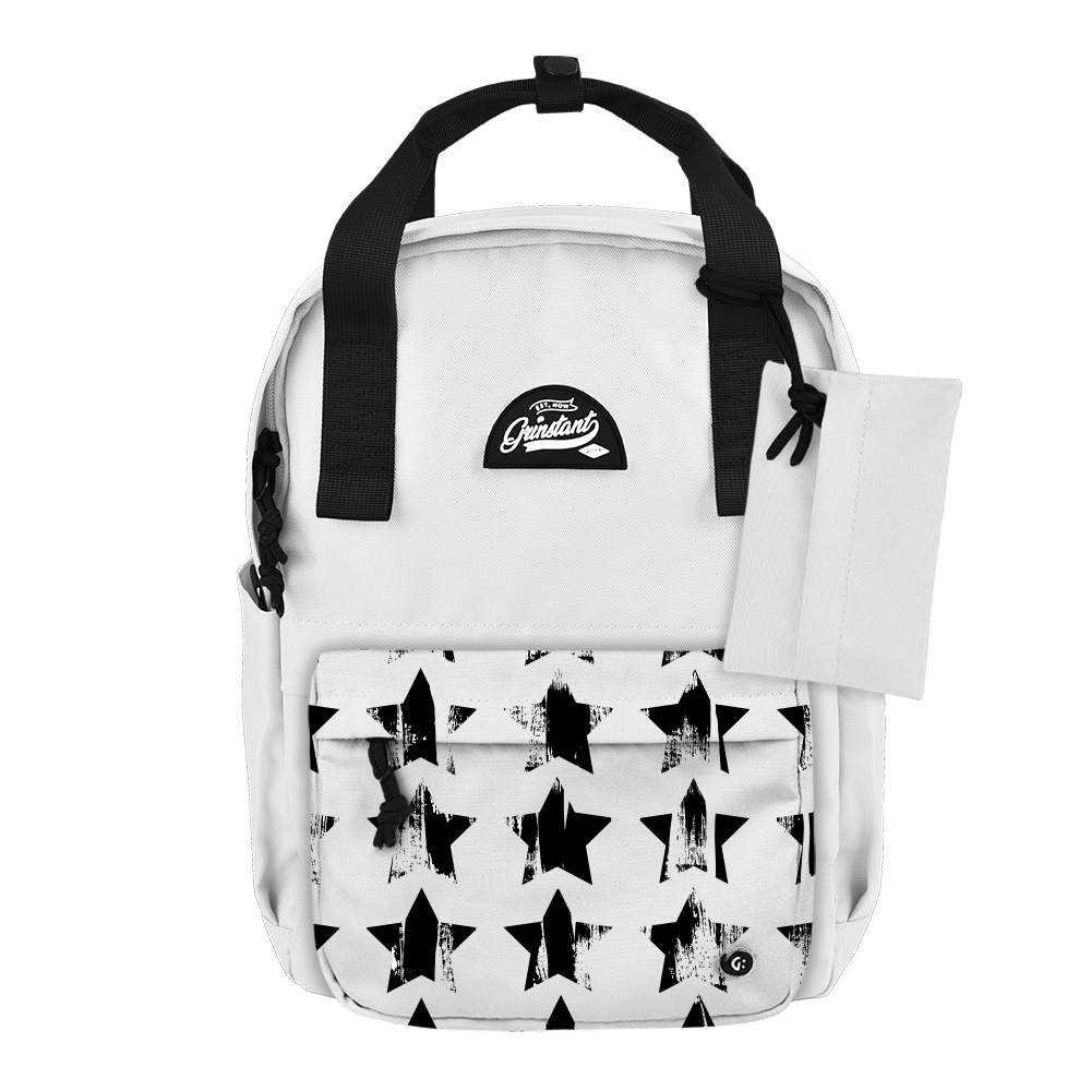CARA 13" BACKPACK - MONO WHITE EDITION