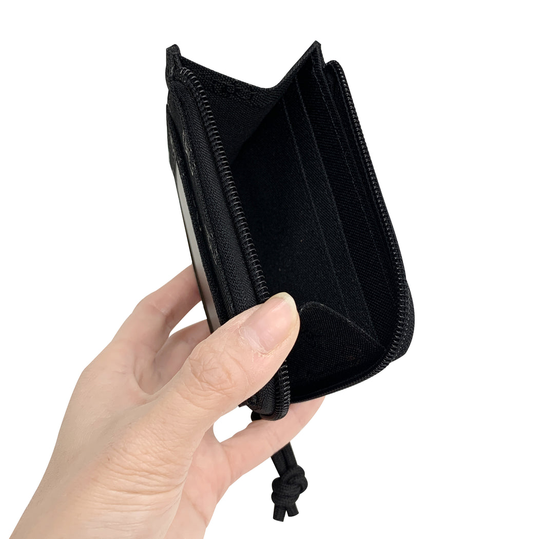 Sanrio Edition - CARA Coins Wallet in Hello Kitty Black Overprint