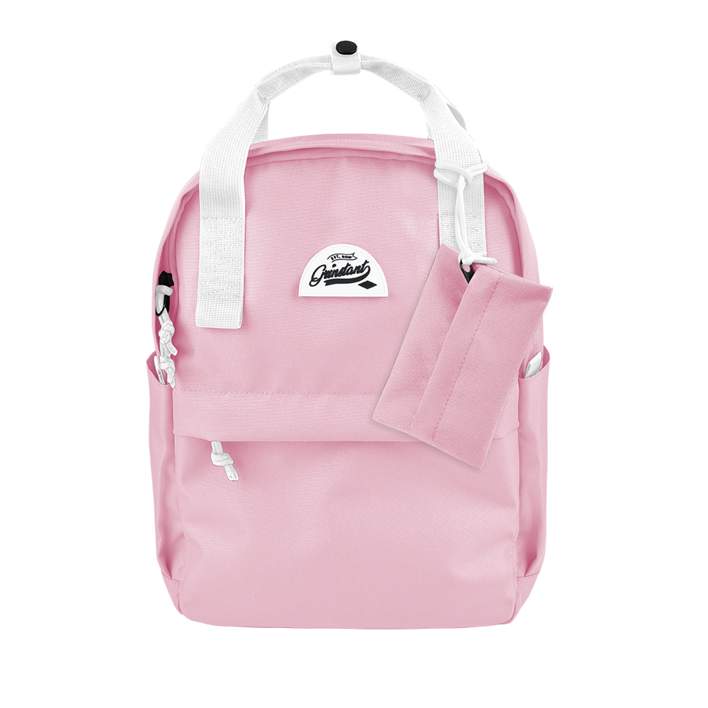CARA 13" Backpack in DREAMY Baby Pink with Coin Pouch