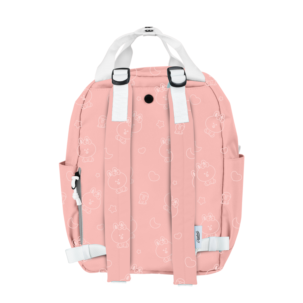 LINE FRIENDS MEETS Grinstant CARA 13" BACKPACK - MINI CONY OVERPRINT EDITION