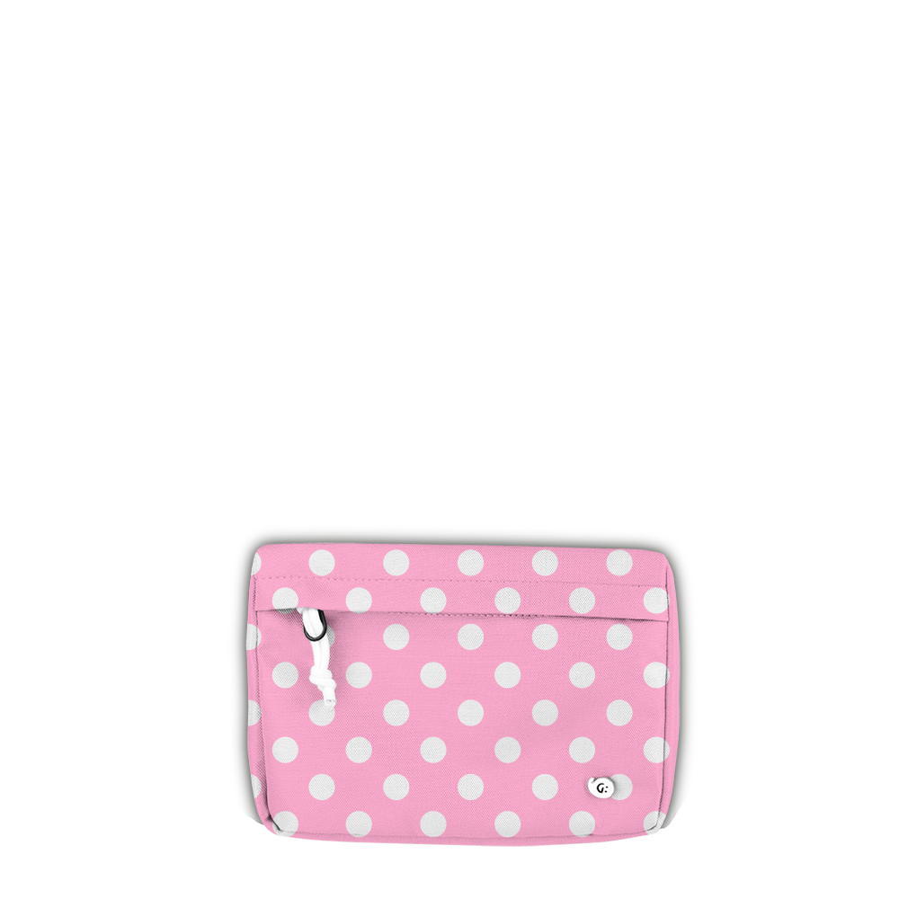DREAMY Pink Polka Multi-Purpose Bag