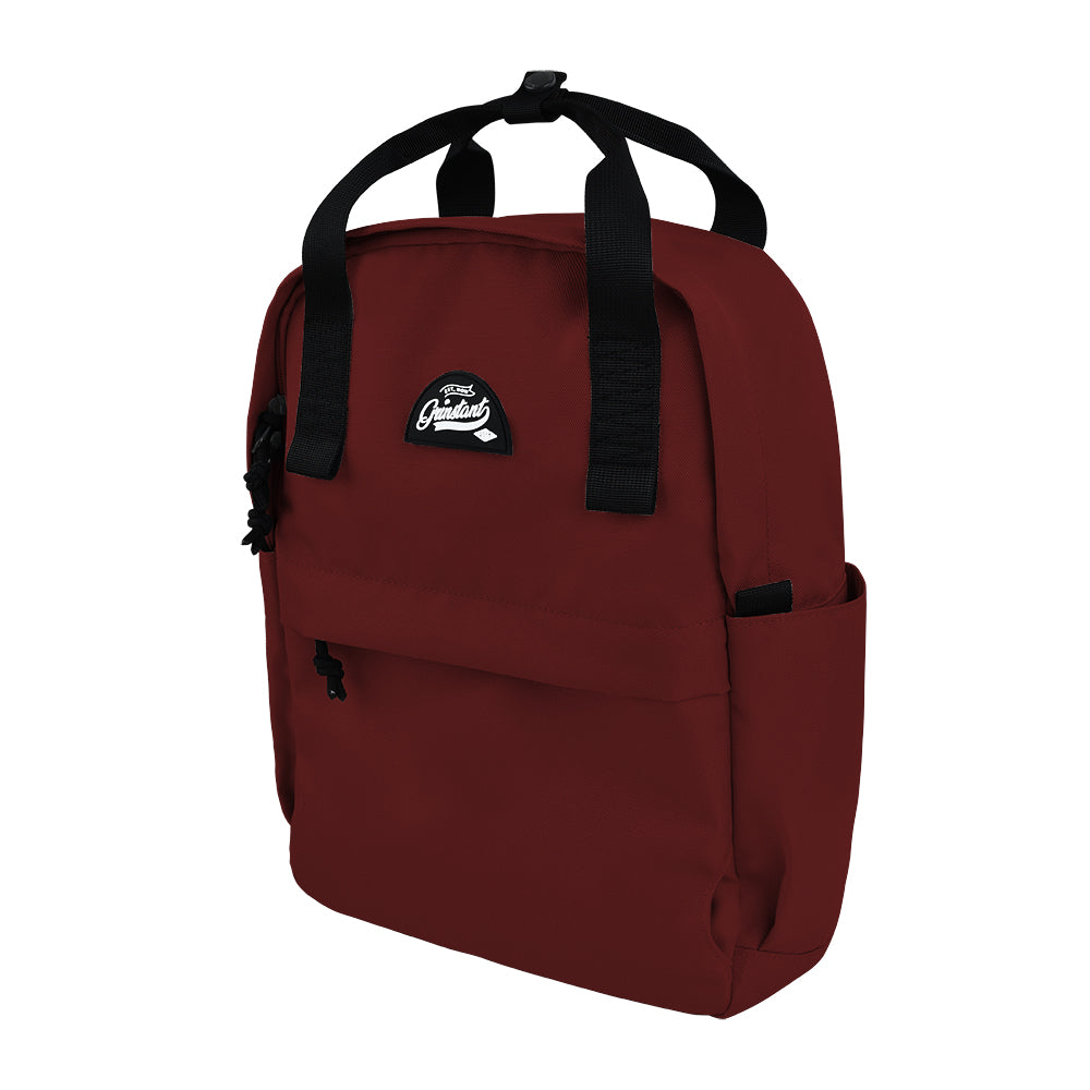 CARA 13" Backpack in ADVENTURE Dark Red with Coin Pouch