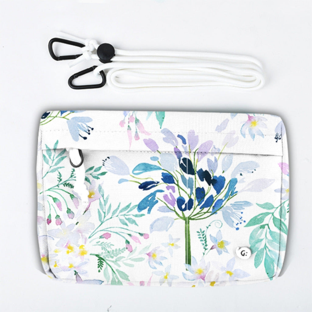 DREAMY Watercolor Floral Multi-Purpose Bag