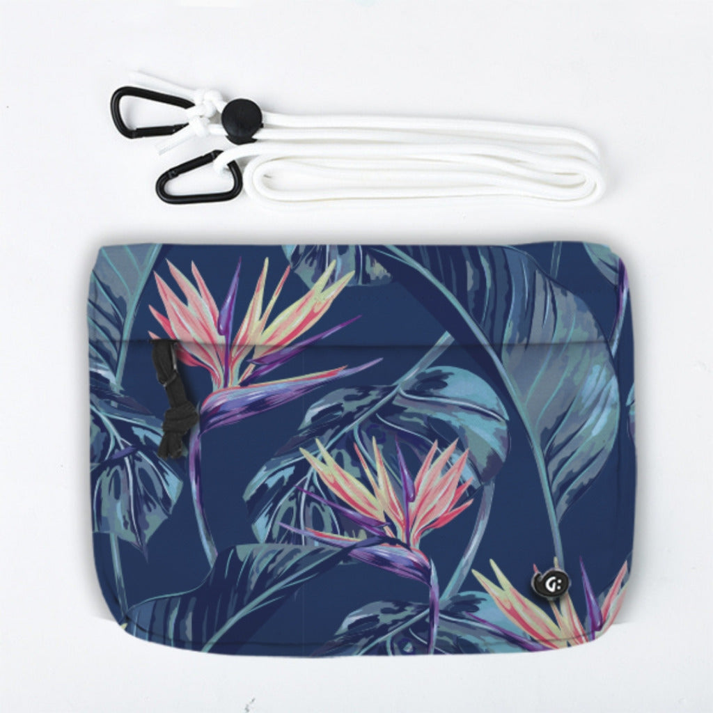 ADVENTURE Orange Flower Multi-Purpose Bag