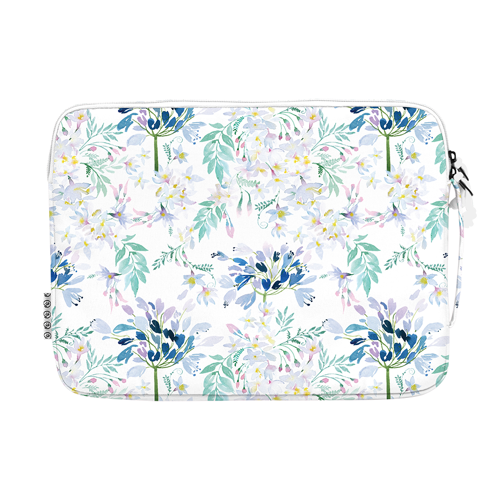 13.3” Laptop Sleeve in DREAMY Watercolor Floral
