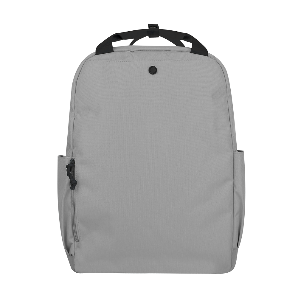 CARA 15.6” Backpack in MONO Grey with Coin Pouch