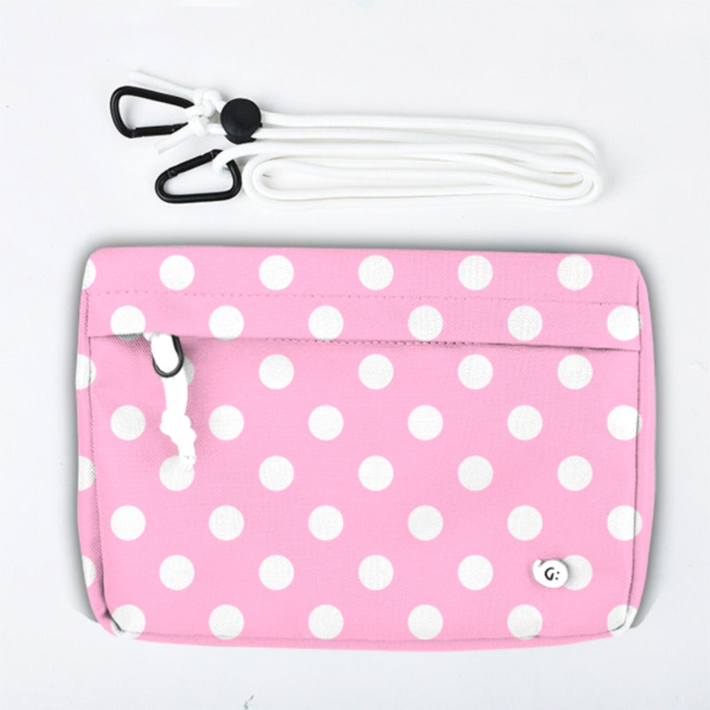 DREAMY Pink Polka Multi-Purpose Bag