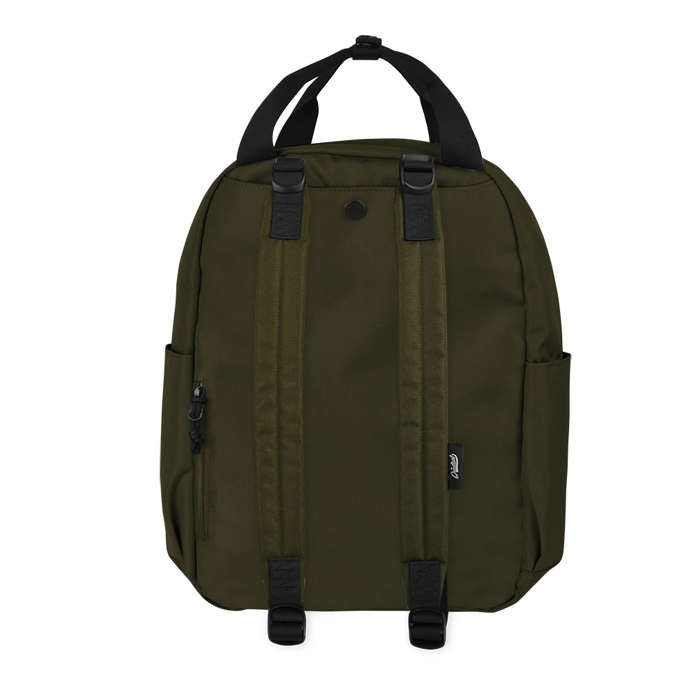 CARA 13" BACKPACK - ADVENTURE ARMY GREEN EDITION