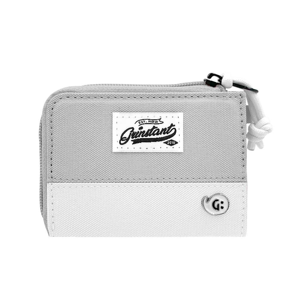 CARA Coins Wallet in DREAMY Light Grey/White