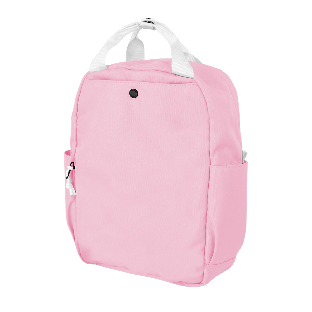 CARA 13" Backpack in DREAMY Baby Pink with Coin Pouch