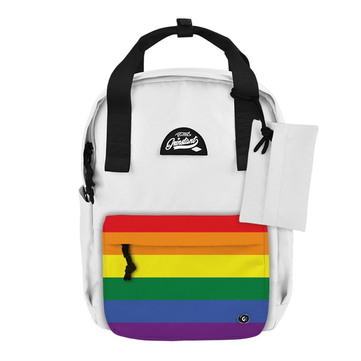 CARA 13" BACKPACK - LGBT LIMITED EDITION (WHITE)